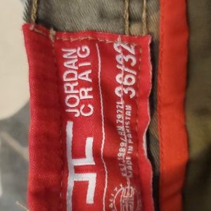 MENS CAMOFLAGE PANTS JORDAN CRAIG SIZE 36W BY32L